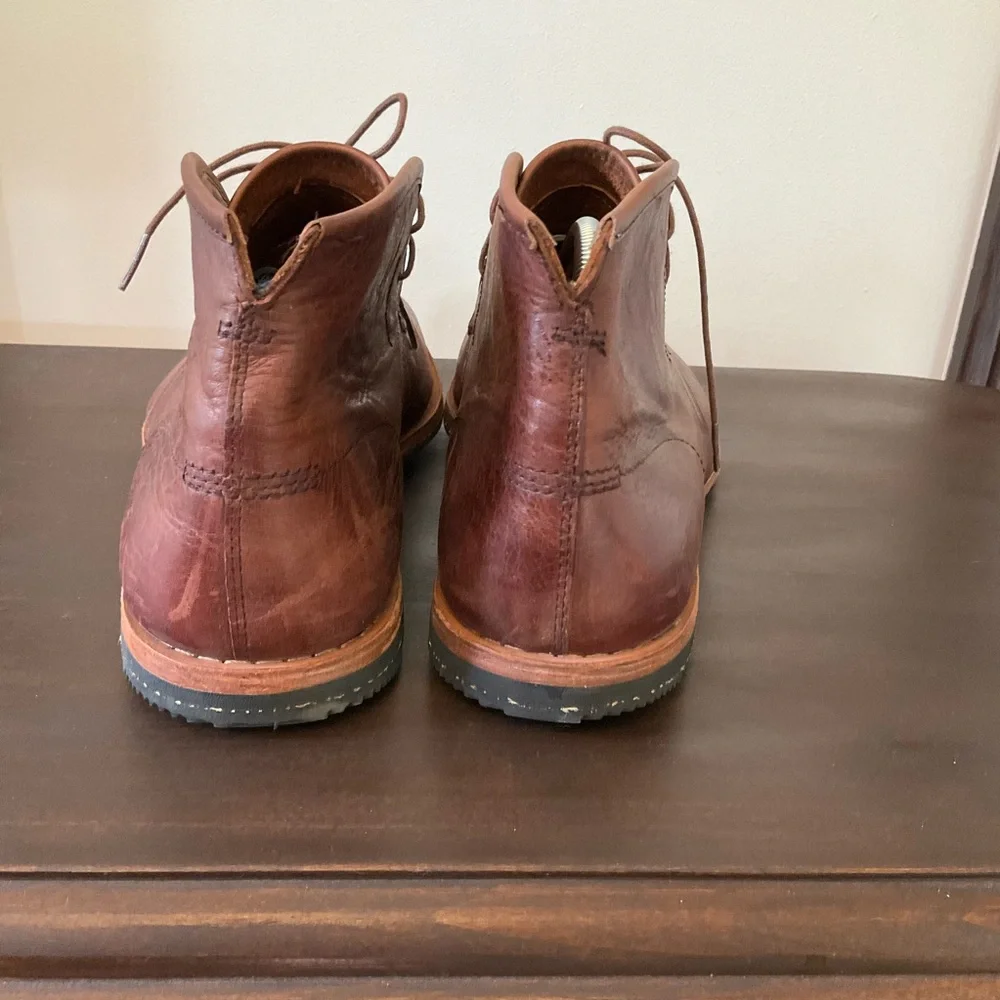 Timberland Boot Company Wodehouse Brown Leather Chukka Boots Size 12